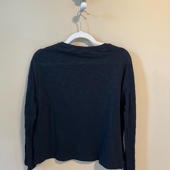 Levi's Lightweight slub top in black size xs - Picture 5 of 5